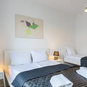 Golden - Big And Bright Stylish - Center - Pereca Apartmán Varšava